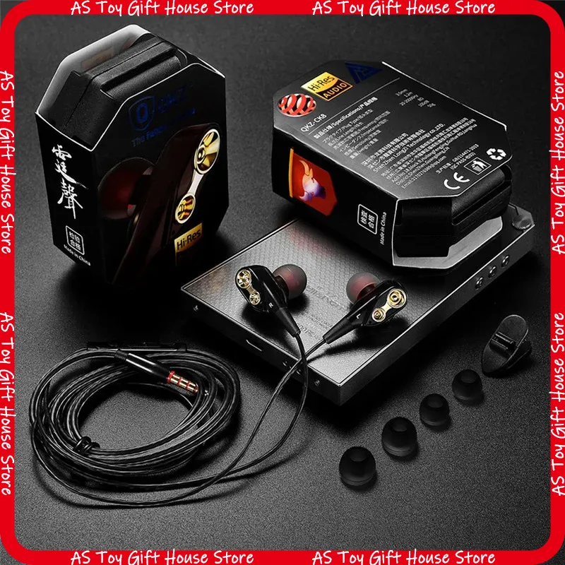 Pc Gaming Earphones - QKZ CK8 In Ear Wired Earphones