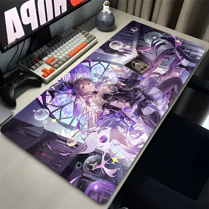 Gaming Pc Equipment - Mouse Pad Kawaii Magic Anime Girl