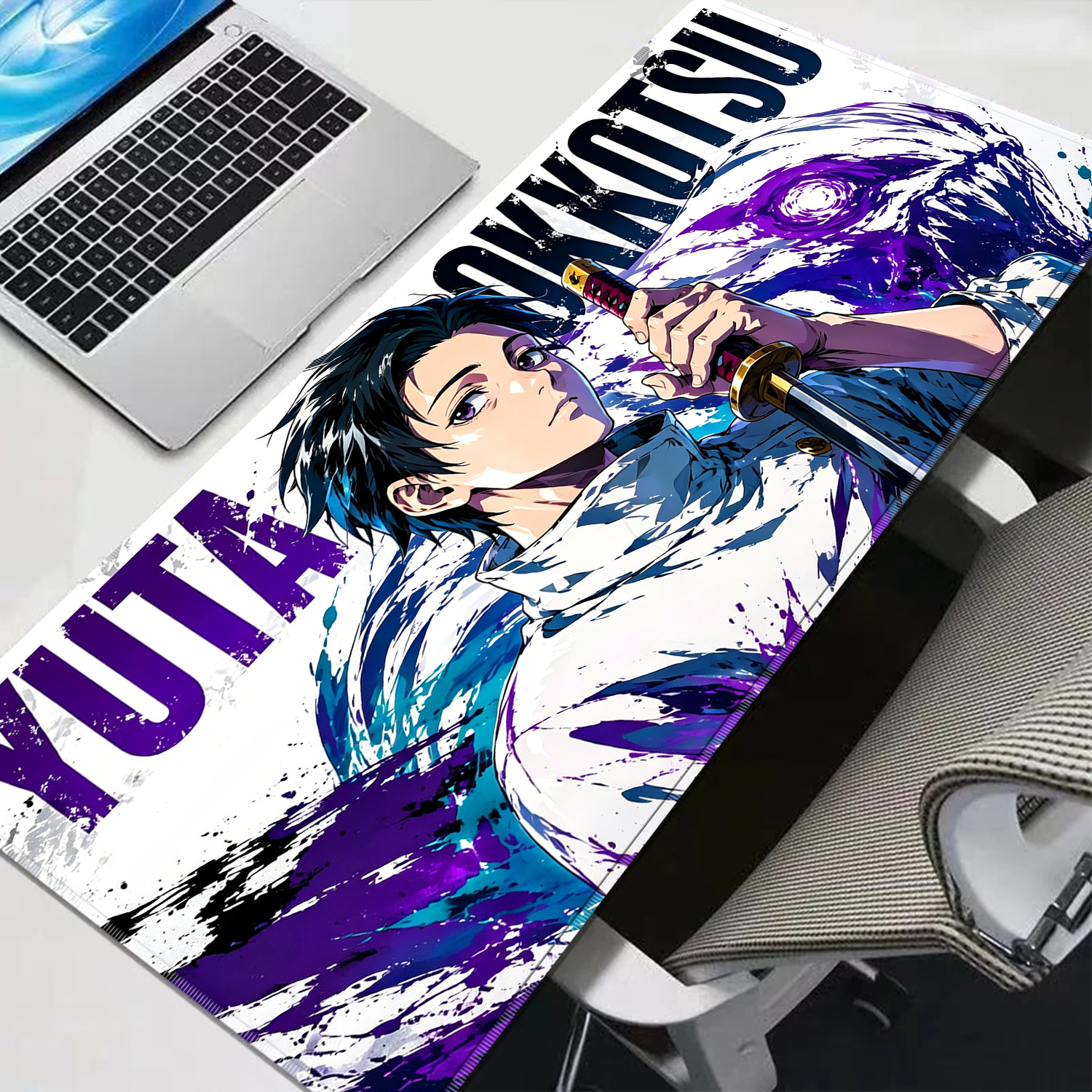 Pc Gaming Used - HD Anime Purple Mouse Pads Yuta
