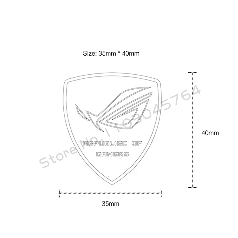 Computer Case Aluminum Sticker - Gaming Pc Equipment ulasan dan harga