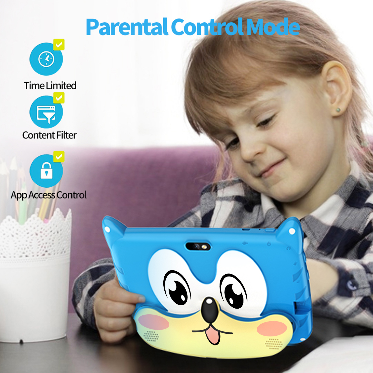 New 7.0-inch 5G WiFi Children' - Pc Gaming Earphones ulasan dan harga