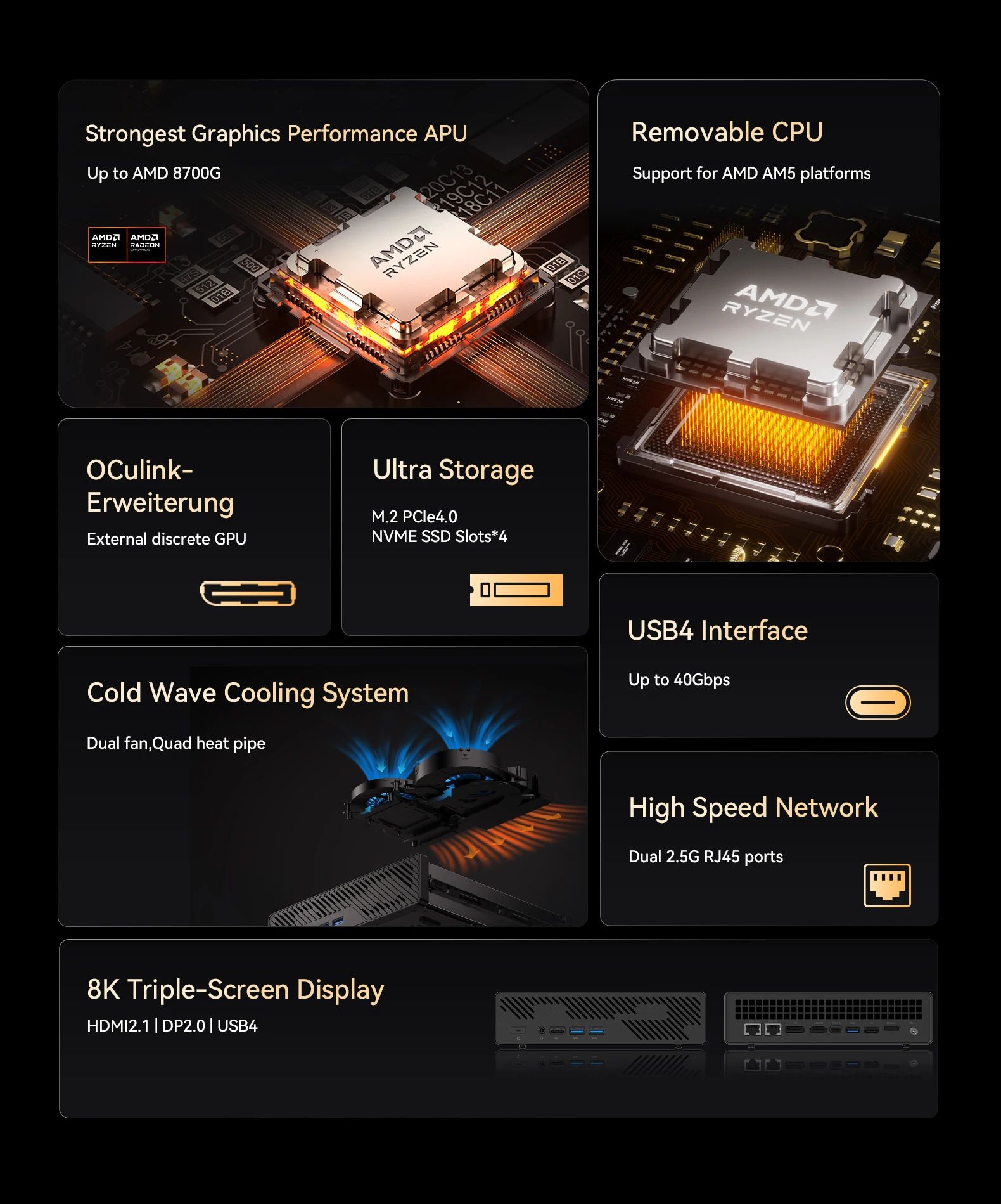 MINISFORUM MS-A1 Gamer Mini PC - Pc Gaming Mini ulasan dan harga