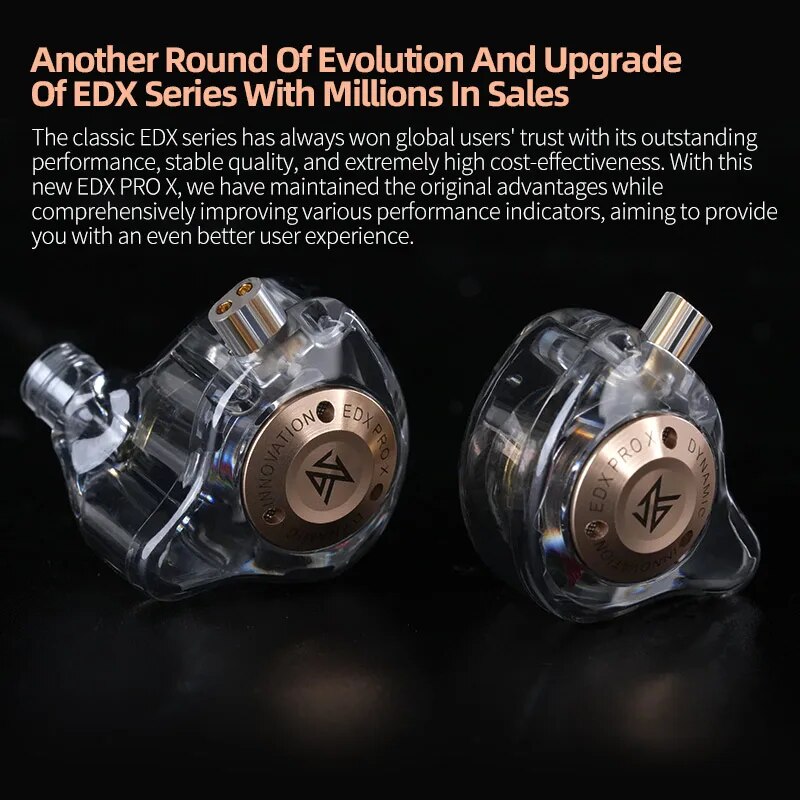 KZ EDX PRO X Wired Earphones H - Pc Gaming Earphones ulasan dan harga