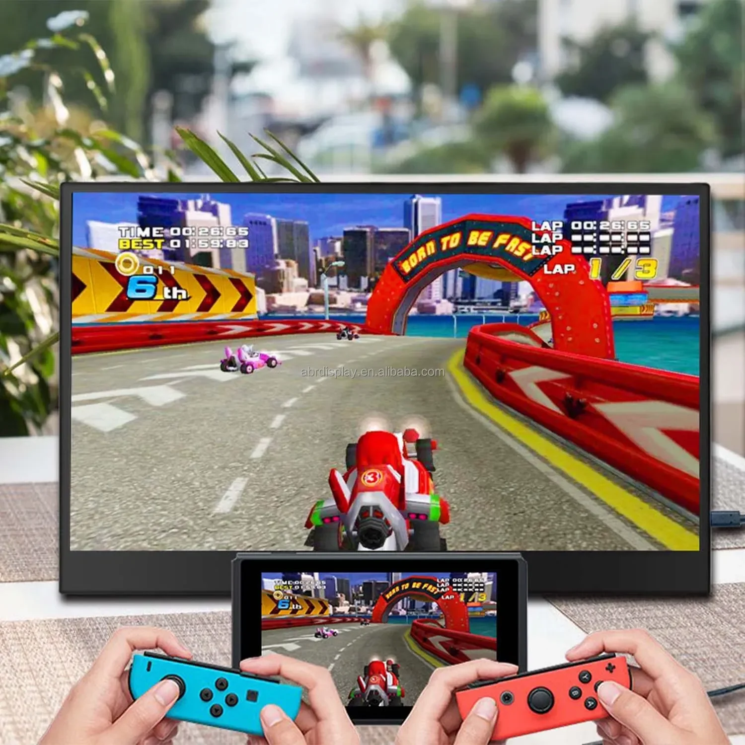 15.6 Inch Portable Monitor 108 - Pc Gaming Hp ulasan dan harga