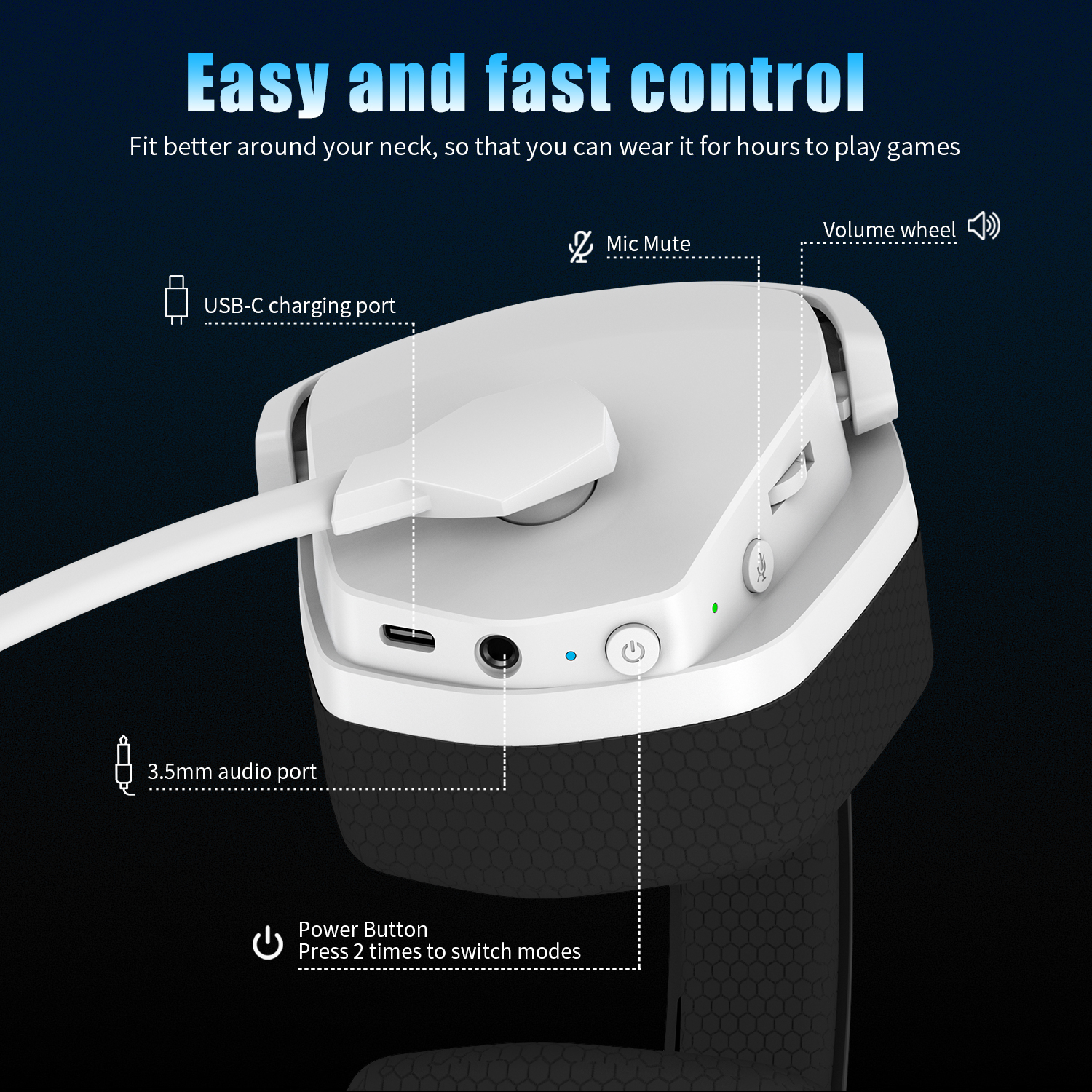 NUBWO G06 2.4G Dual Wireless G - Pc Gaming Earphones ulasan dan harga