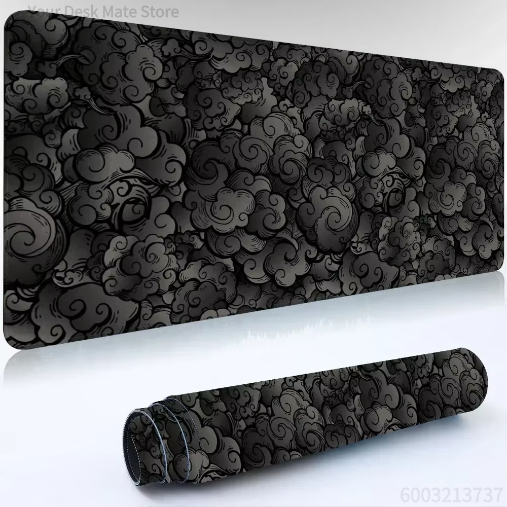 Black Cloud Pattern Gaming Mou - Pc Gaming Cloud ulasan dan harga