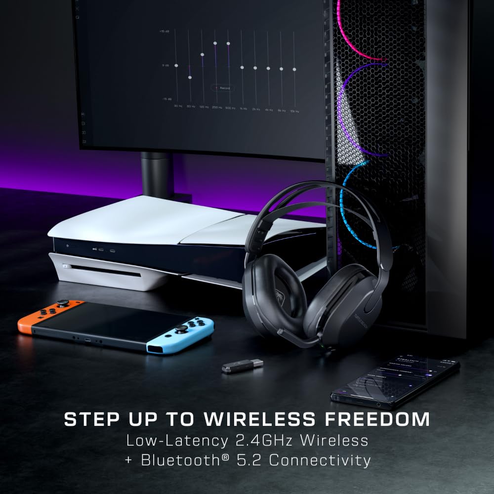Wireless Gaming Headset for PS - Pc Gaming Earphones ulasan dan harga