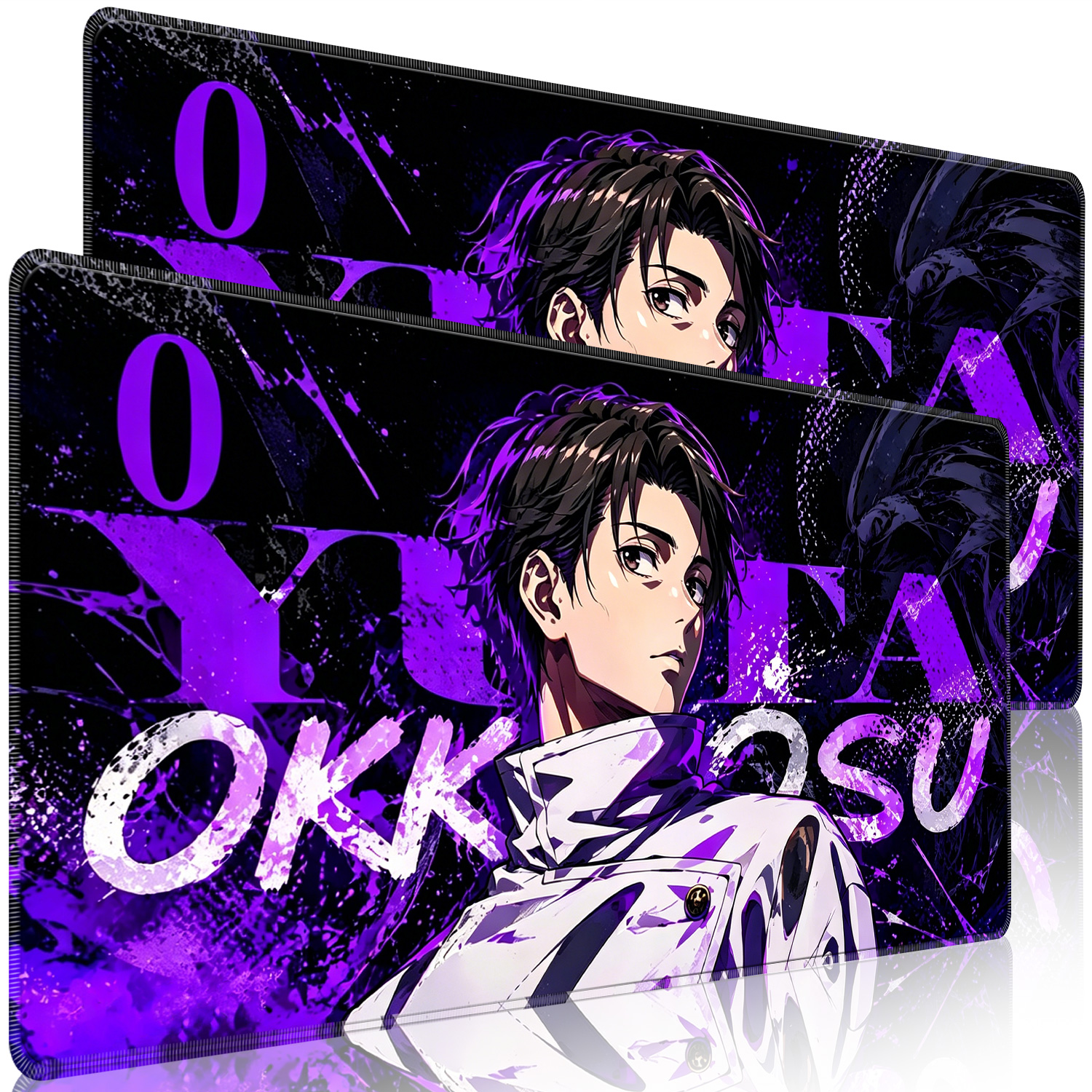HD Anime Purple Mouse Pads Yut - Pc Gaming Used ulasan dan harga