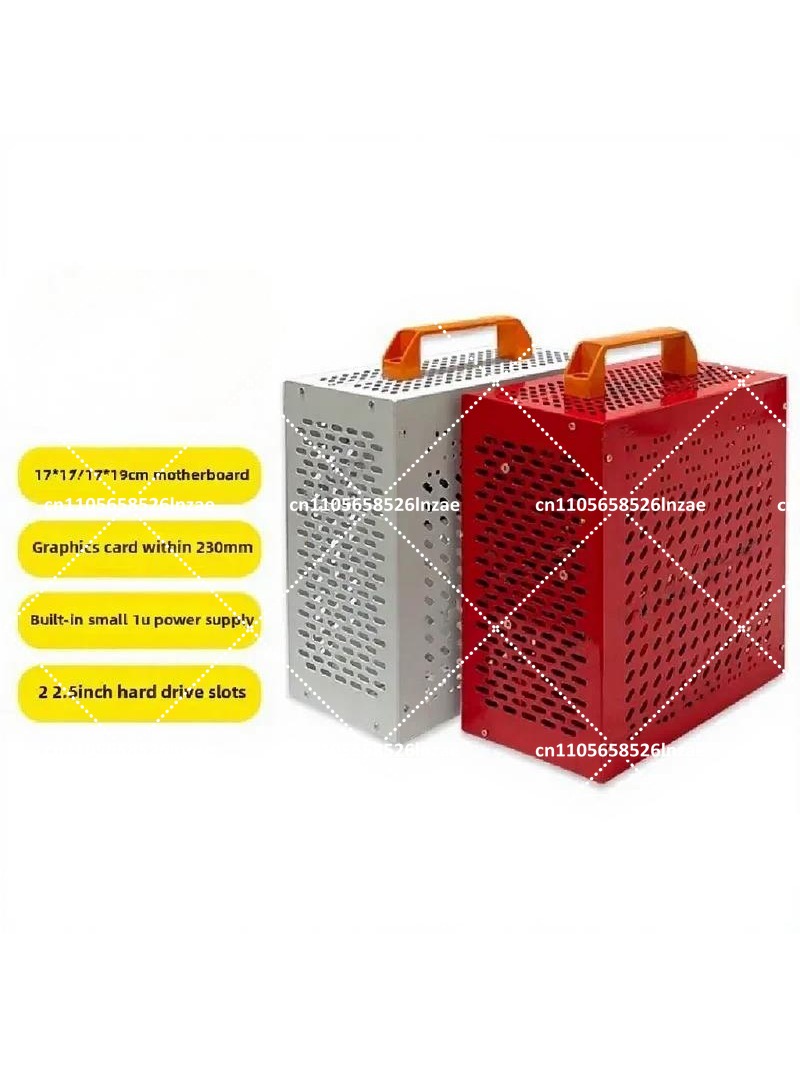 White Mini ITX PC Case 7.9L Ga - Pc Gaming Mini ulasan dan harga