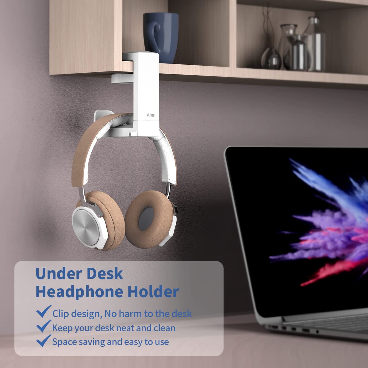 360° Rotating Headphone Stand  - Pc Gaming Earphones ulasan dan harga