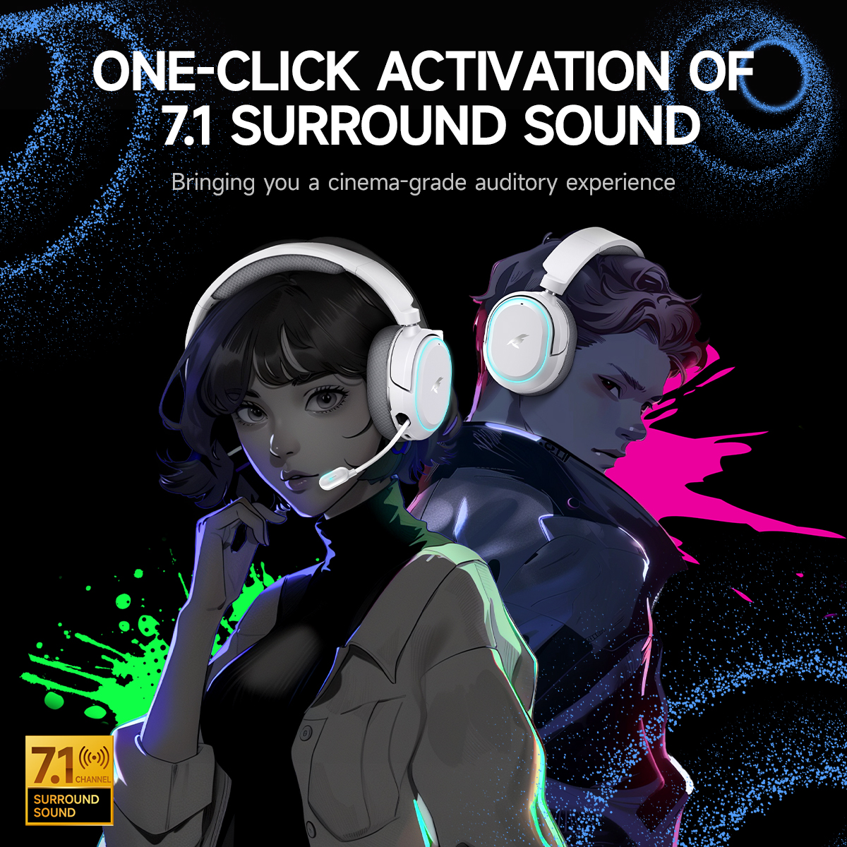 Picun G2 2.4GHz Bluetooth Wire - Pc Gaming Earphones ulasan dan harga