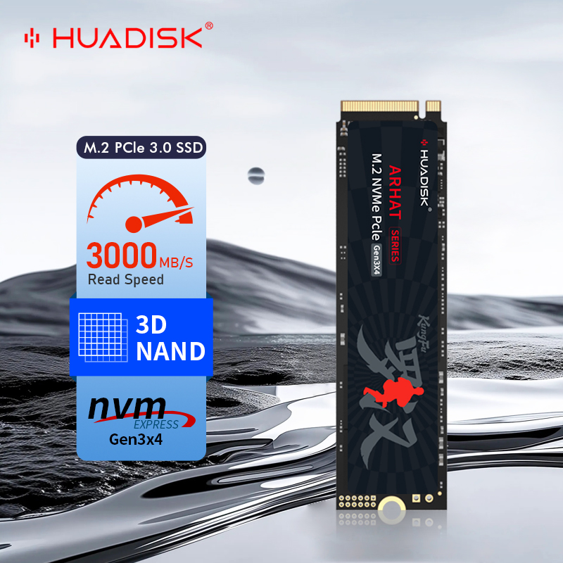 Huadisk SSD NVMe M2 1TB 512GB  - Pc Gaming Used ulasan dan harga