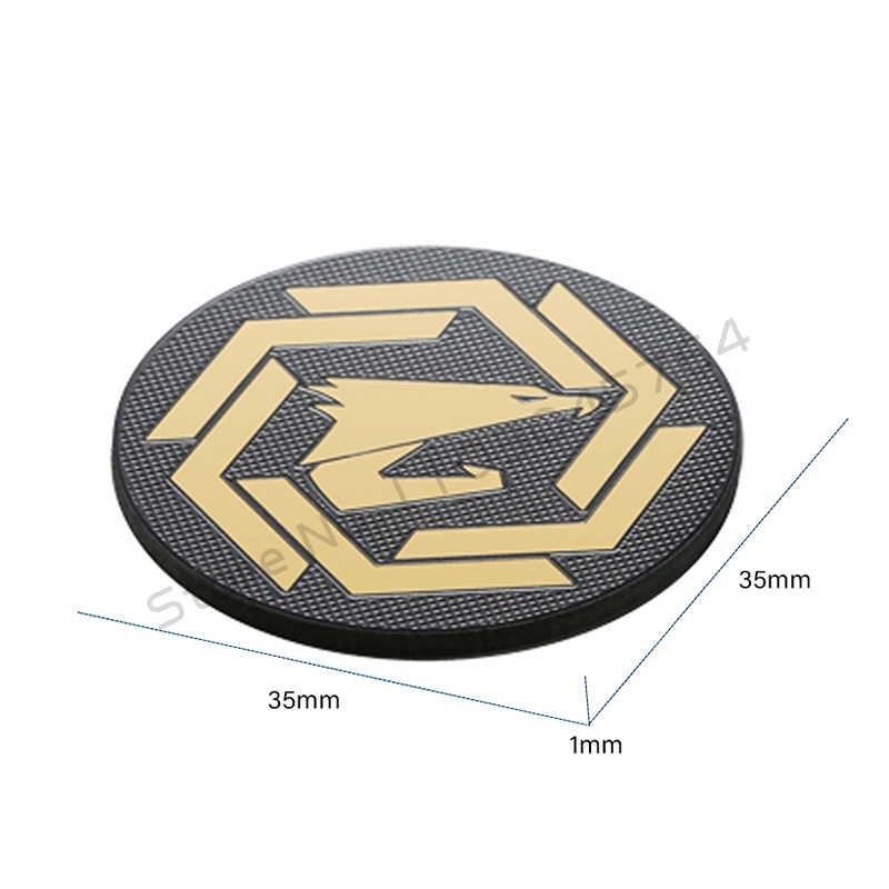 Computer Case Fan Logo Sticker - Gaming Pc Equipment ulasan dan harga