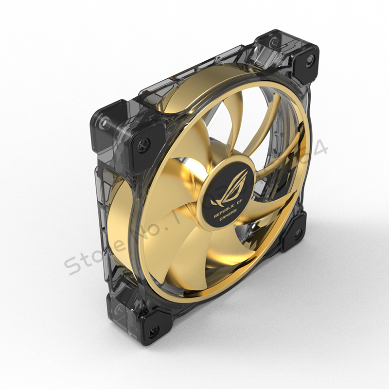 Computer Case Fan Logo Sticker - Gaming Pc Equipment ulasan dan harga