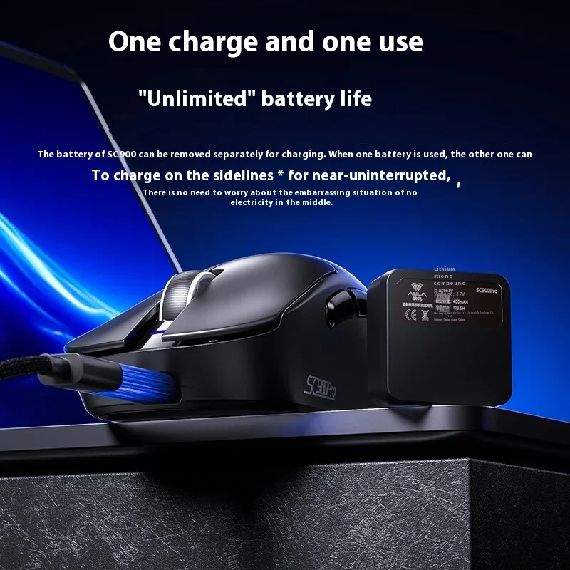 AULA SC900 Mouse Mouse Paw3950 - Gaming Pc Equipment ulasan dan harga