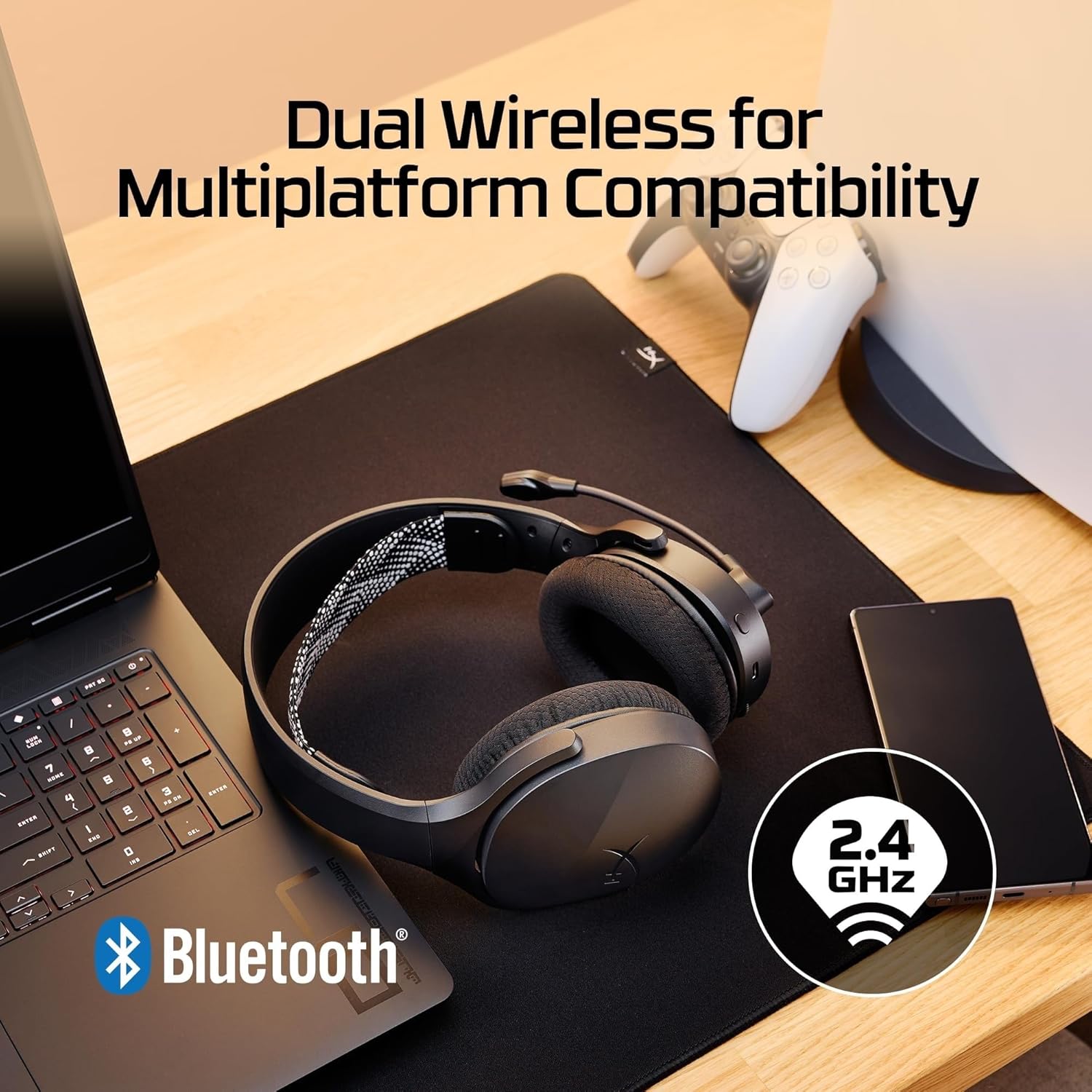 Dual Wireless Gaming Headset:  - Pc Gaming Earphones ulasan dan harga