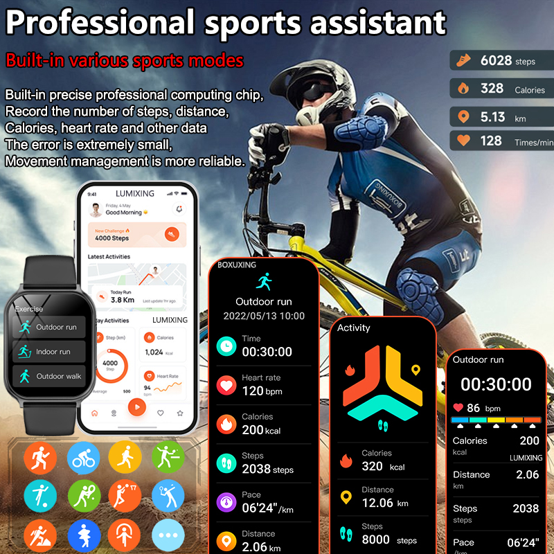 New Smartwatches 700 mAh Batte - High Refresh Monitor ulasan dan harga