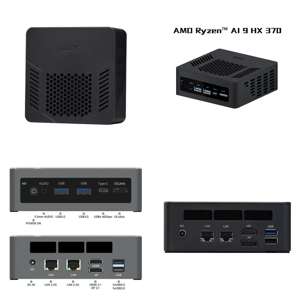 Gold seller TR9 Ryzen AI 9 HX3 - Pc Gaming Mini ulasan dan harga