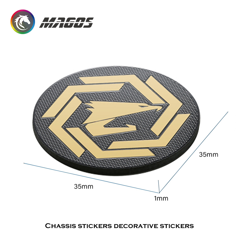 PC Gamer Cabinet Fan Logo Stic - Gaming Pc Equipment ulasan dan harga