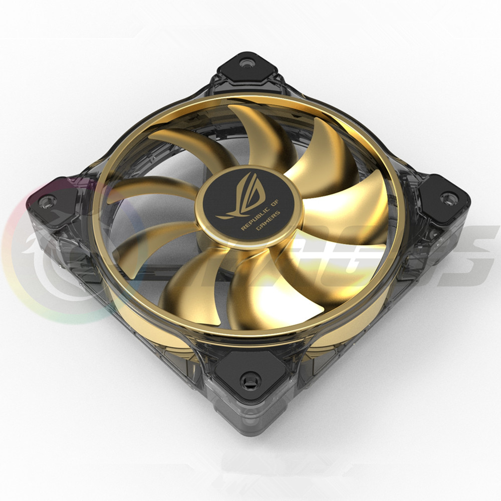 PC Gamer Cabinet Fan Logo Stic - Gaming Pc Equipment ulasan dan harga