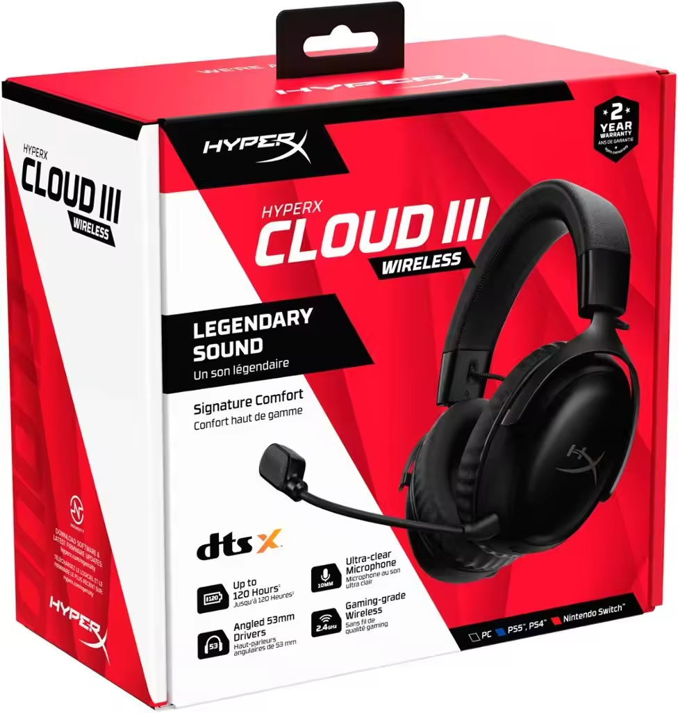 HyperX Cloud 3 77Z46AA 77Z45AA - Pc Gaming Cloud ulasan dan harga