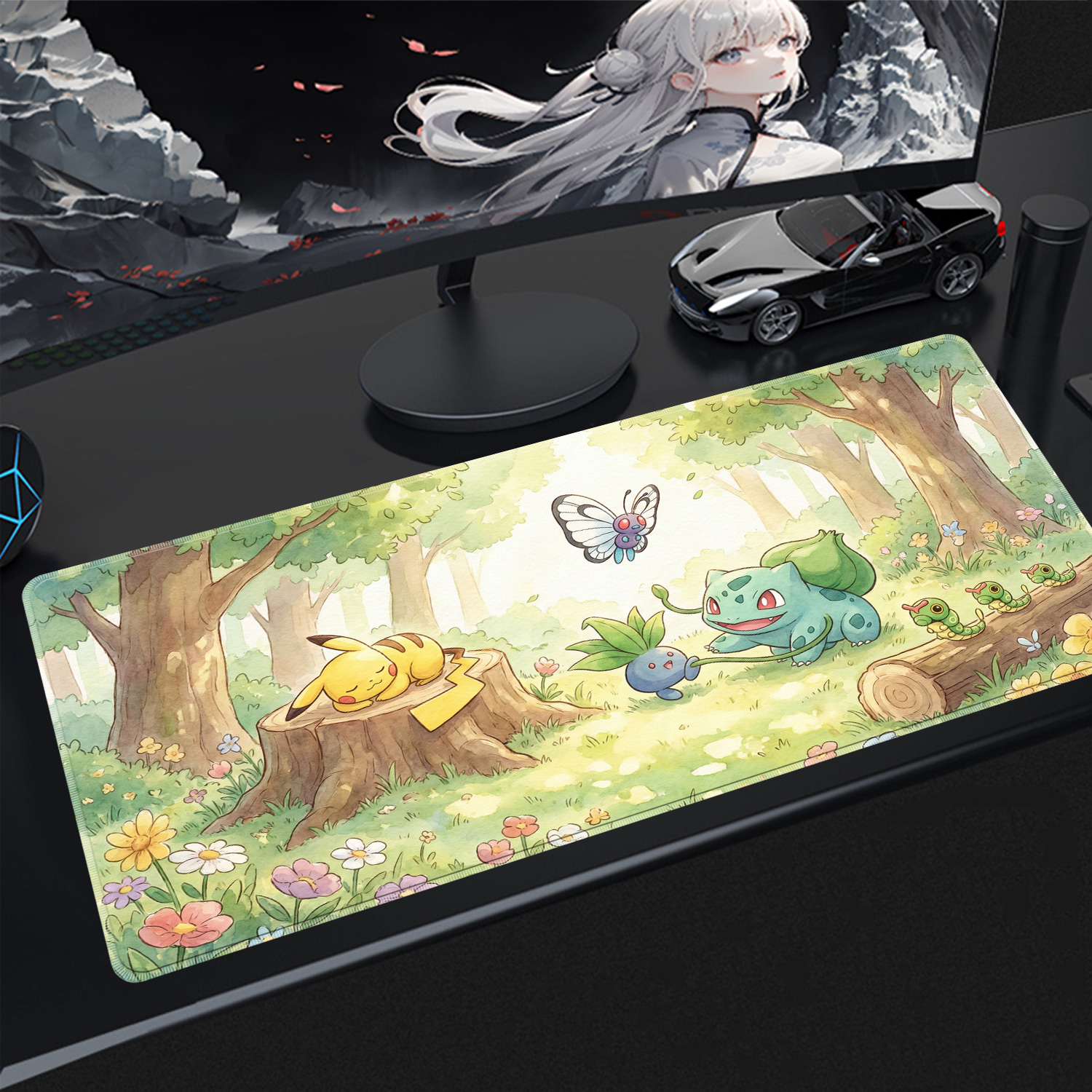Kawaii Mouse Pad Gaming PC Acc - Pc Gaming Used ulasan dan harga