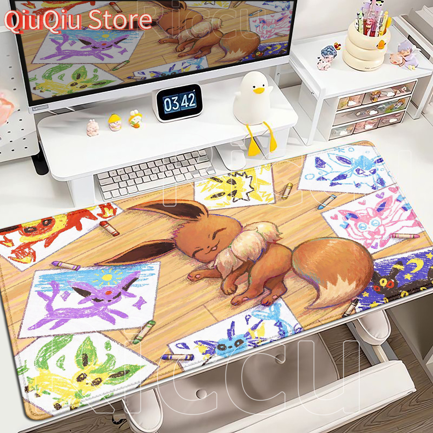 New Kawaii Wallpaper E-Eevees  - Pc Gaming Wallpaper ulasan dan harga