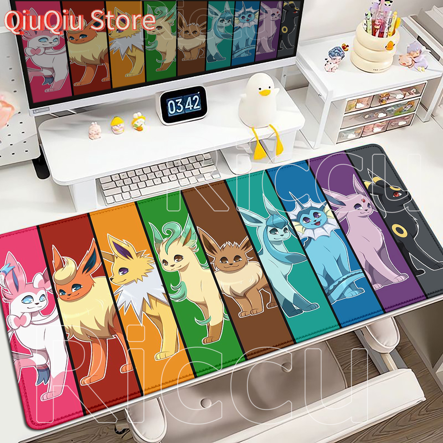 New Kawaii Wallpaper E-Eevees  - Pc Gaming Wallpaper ulasan dan harga
