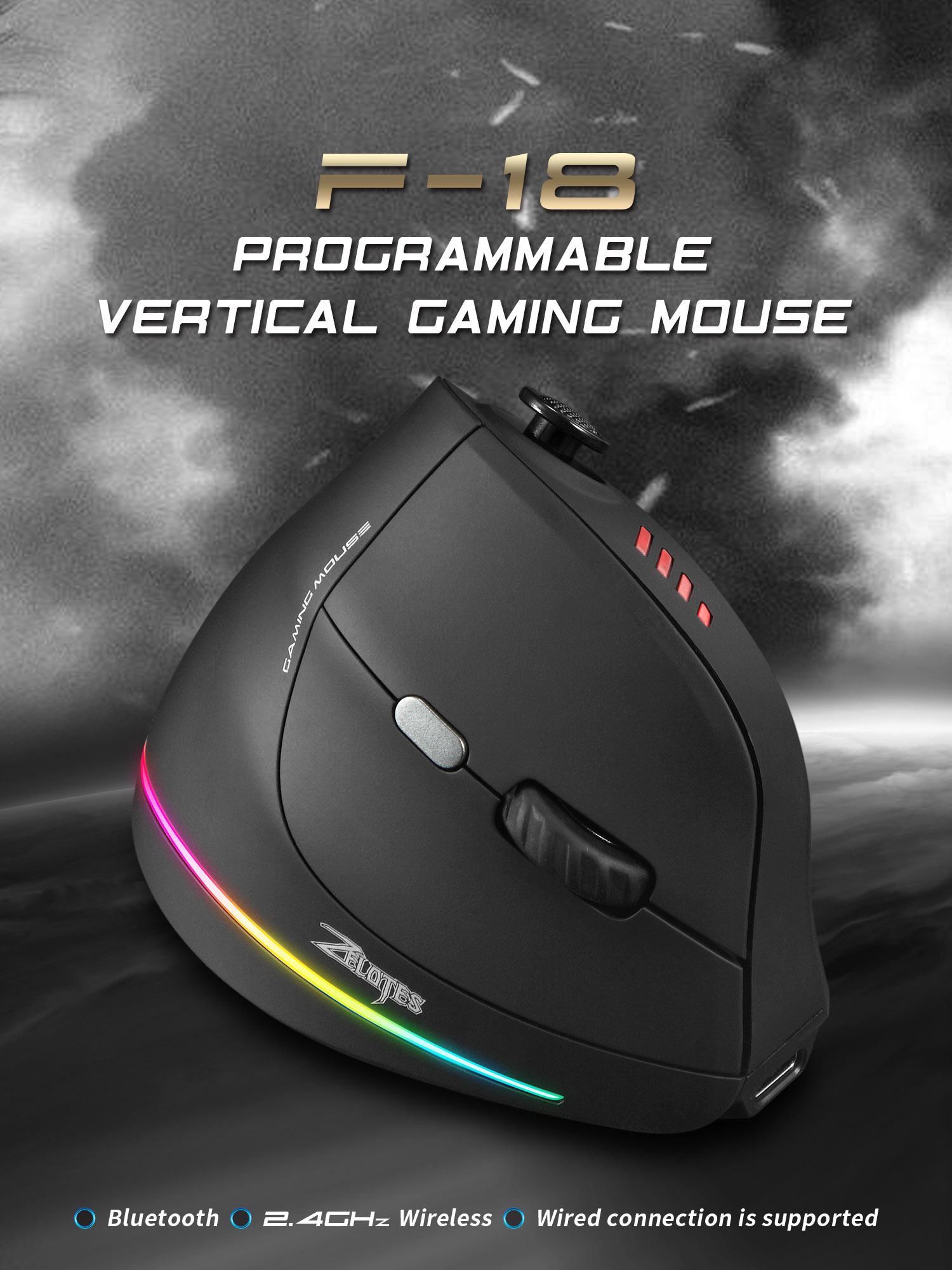 Jomaa RGB Backlit Wireless Ver - Pc Gaming Used ulasan dan harga